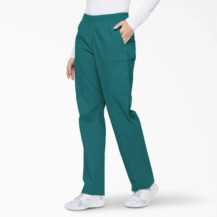 Dickies Scrubs Women039s EDS Signature Tapered Leg Cargo Scrub Pants Teal Teal dtl 8211 Women Dickies Scrubs Women039s EDS Signature Tapered Leg Cargo Scrub Pants Teal Teal dtl 8211 Women