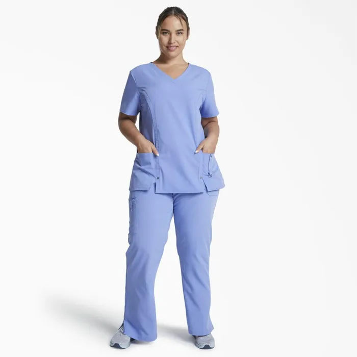 Dickies Scrubs Women039s Xtreme Stretch VNeck Scrub Top Ceil Blue Ceil Blue cbl 8211 Women Dickies Scrubs Women039s Xtreme Stretch VNeck Scrub Top Ceil Blue Ceil Blue cbl 8211 Women