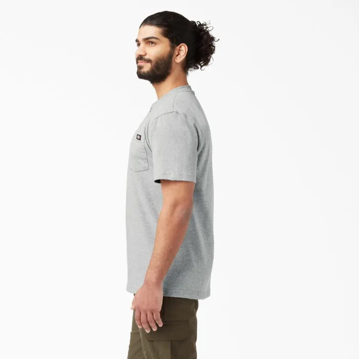 Dickies Shirts Heavyweight Short Sleeve Henley TShirt Heather Gray Heather Gray hg 8211 Men Dickies Shirts Heavyweight Short Sleeve Henley TShirt Heather Gray Heather Gray hg 8211 Men