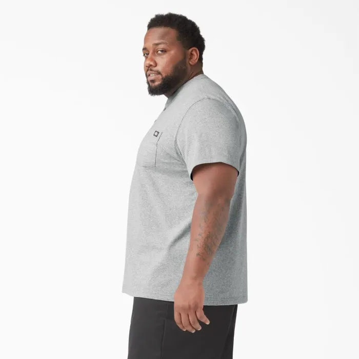 Dickies Shirts Heavyweight Short Sleeve Henley TShirt Heather Gray Heather Gray hg 8211 Men Dickies Shirts Heavyweight Short Sleeve Henley TShirt Heather Gray Heather Gray hg 8211 Men