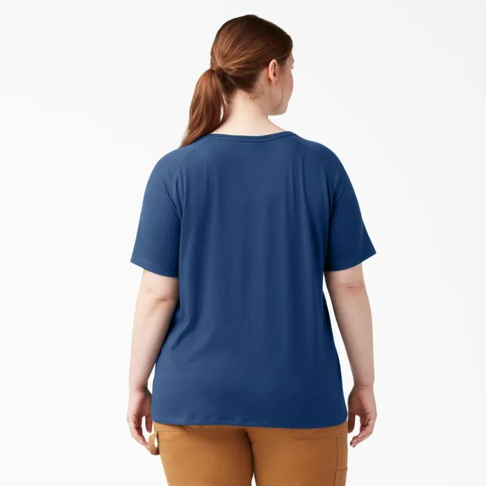 Dickies TShirts Women039s Plus Cooling Short Sleeve Pocket TShirt Dynamic Navy Dynamic Navy dy2 8211 Women Dickies TShirts Women039s Plus Cooling Short Sleeve Pocket TShirt Dynamic Navy Dynamic Navy dy2 8211 Women