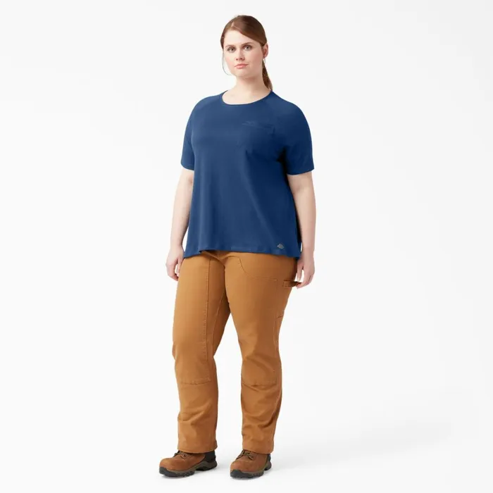 Dickies TShirts Women039s Plus Cooling Short Sleeve Pocket TShirt Dynamic Navy Dynamic Navy dy2 8211 Women Dickies TShirts Women039s Plus Cooling Short Sleeve Pocket TShirt Dynamic Navy Dynamic Navy dy2 8211 Women