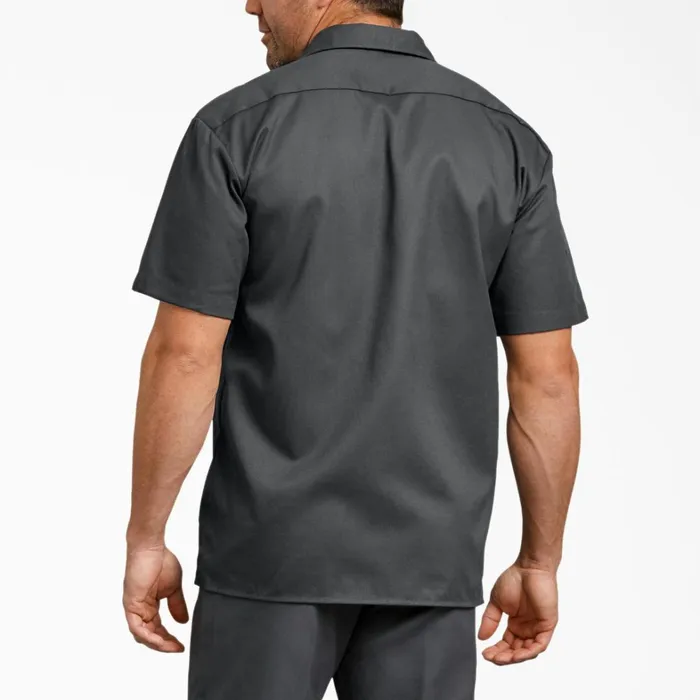 Dickies Work Shirts Relaxed Fit Short Sleeve Work Shirt Charcoal Gray Charcoal Gray ch 8211 Men Dickies Work Shirts Relaxed Fit Short Sleeve Work Shirt Charcoal Gray Charcoal Gray ch 8211 Men