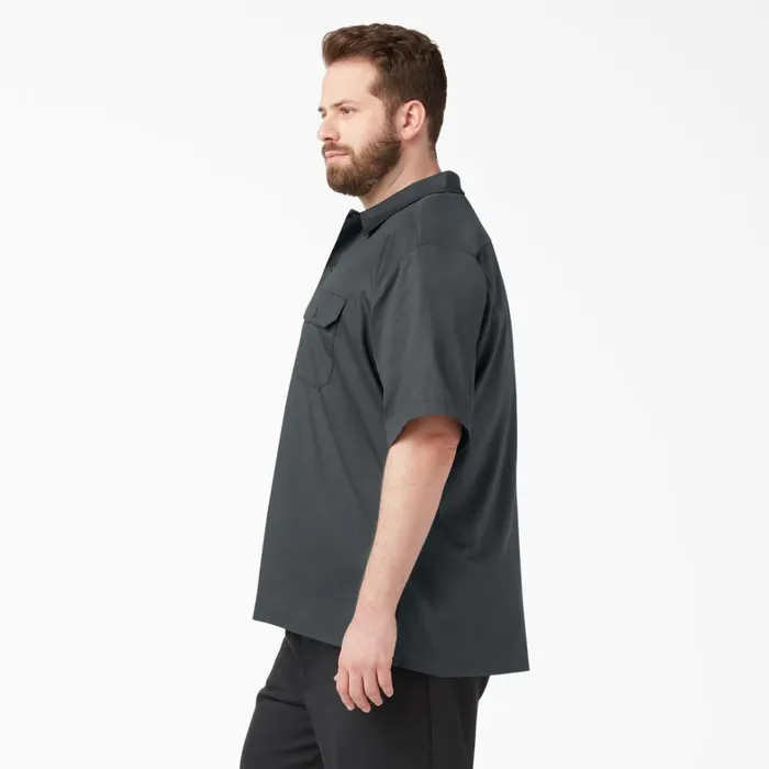 Dickies Work Shirts Relaxed Fit Short Sleeve Work Shirt Charcoal Gray Charcoal Gray ch 8211 Men Dickies Work Shirts Relaxed Fit Short Sleeve Work Shirt Charcoal Gray Charcoal Gray ch 8211 Men