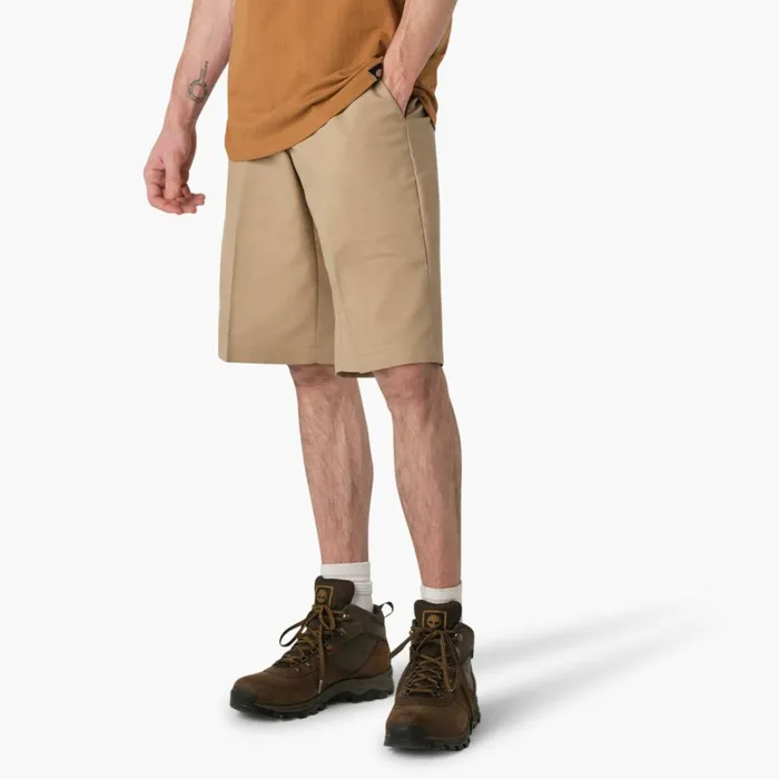Dickies Work Shorts FLEX Cooling Active Waist Regular Fit Shorts 13034 Desert Sand Desert Sand ds 8211 Men Dickies Work Shorts FLEX Cooling Active Waist Regular Fit Shorts 13034 Desert Sand Desert Sand ds 8211 Men
