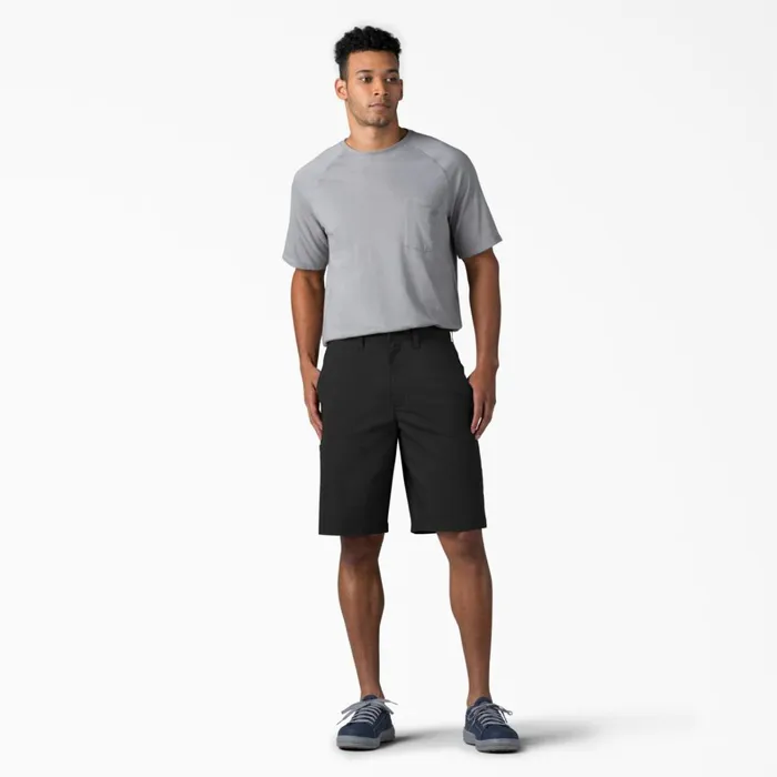 Dickies Work Shorts FLEX Cooling Regular Fit Utility Shorts 11034 Black Black bk 8211 Men Dickies Work Shorts FLEX Cooling Regular Fit Utility Shorts 11034 Black Black bk 8211 Men