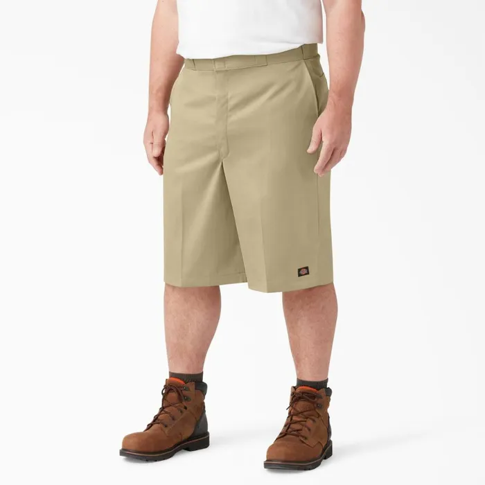 Dickies Work Shorts Loose Fit Flat Front Work Shorts 13034 Khaki Khaki kh 8211 Men Dickies Work Shorts Loose Fit Flat Front Work Shorts 13034 Khaki Khaki kh 8211 Men
