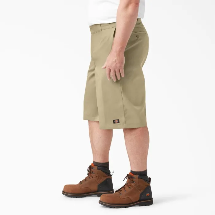 Dickies Work Shorts Loose Fit Flat Front Work Shorts 13034 Khaki Khaki kh 8211 Men Dickies Work Shorts Loose Fit Flat Front Work Shorts 13034 Khaki Khaki kh 8211 Men