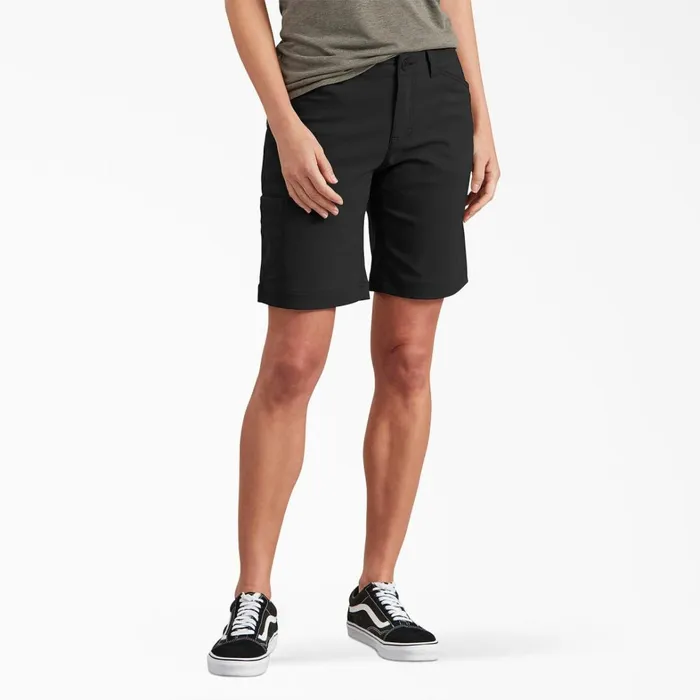 Dickies Work Shorts Women039s Cooling Relaxed Fit Shorts 9034 Black Black bk 8211 Women Dickies Work Shorts Women039s Cooling Relaxed Fit Shorts 9034 Black Black bk 8211 Women