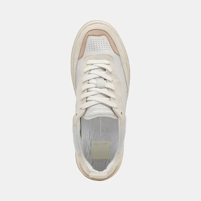 Dolce Vita Adella Sneakers White Dune Leather Women Sneakers