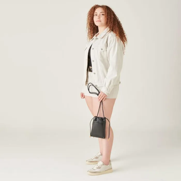 Dolce Vita Adella Sneakers White Gold Leather Women Sneakers