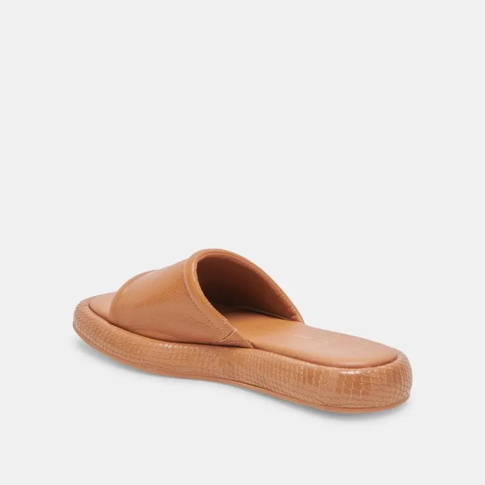 Dolce Vita Aisha Sandals Tan Leather Women Sandals