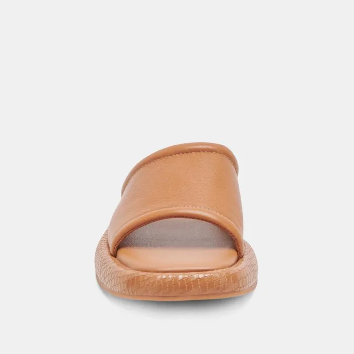 Dolce Vita Aisha Sandals Tan Leather Women Sandals