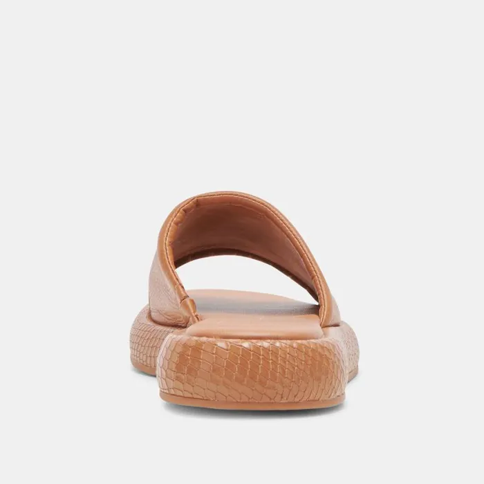 Dolce Vita Aisha Sandals Tan Leather Women Sandals