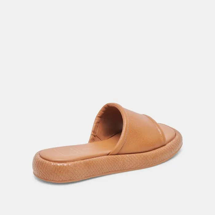 Dolce Vita Aisha Sandals Tan Leather Women Sandals
