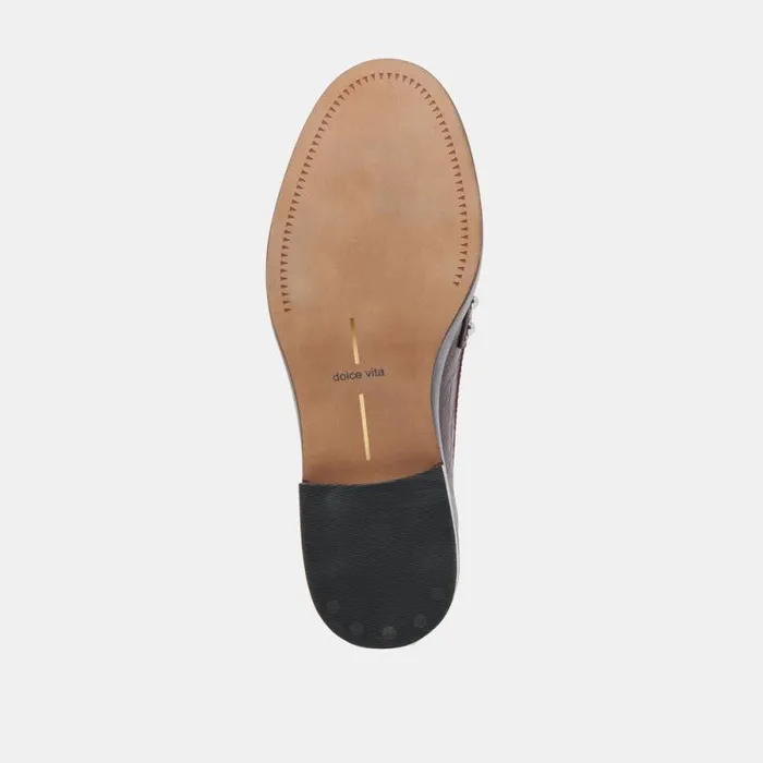 Dolce Vita Aliane Loafers Mulberry Leather Women Flats and Loafers
