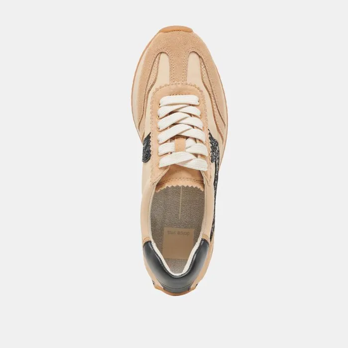 Dolce Vita Bntcd Sneakers Tan Multi Nylon Women Sneakers
