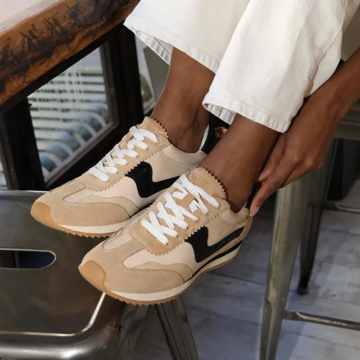 Dolce Vita Bntcd Sneakers Tan Multi Nylon Women Sneakers
