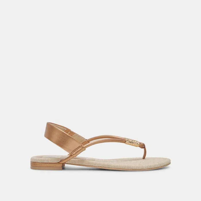 Dolce Vita Bacey Sandals Copper Metallic Stella Women Sandals