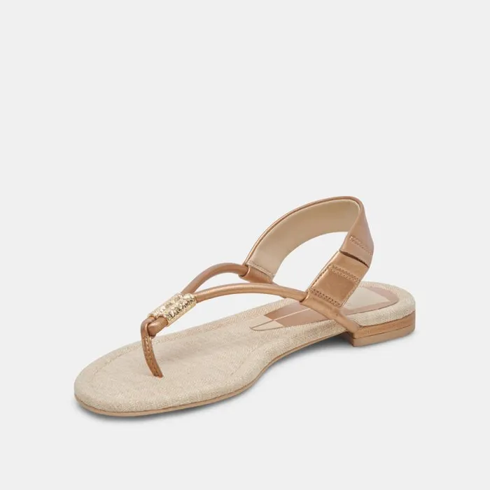 Dolce Vita Bacey Sandals Copper Metallic Stella Women Sandals