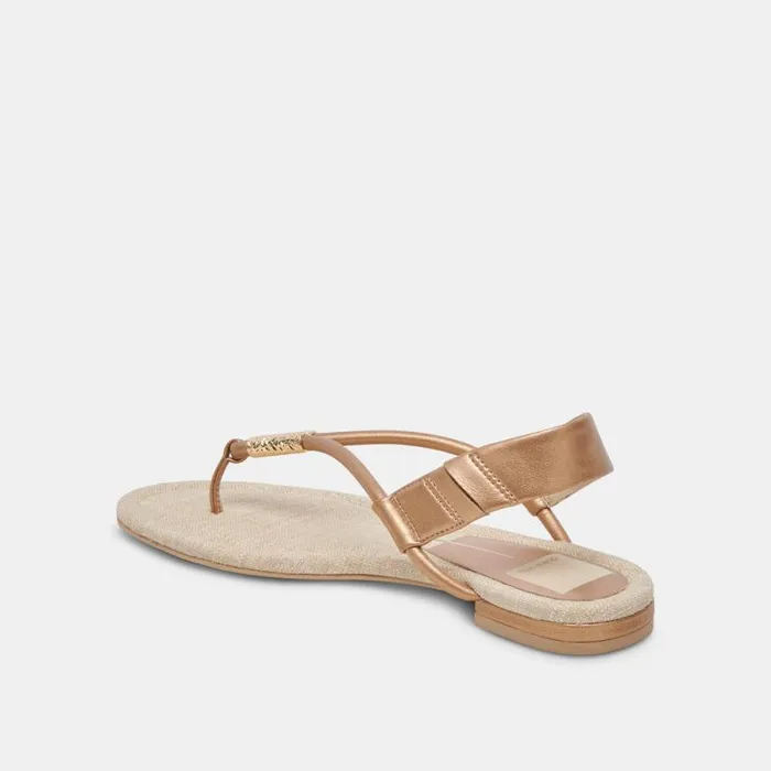 Dolce Vita Bacey Sandals Copper Metallic Stella Women Sandals
