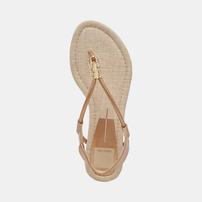 Dolce Vita Bacey Sandals Copper Metallic Stella Women Sandals