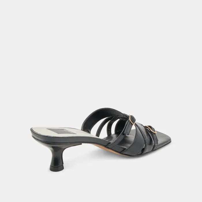 Dolce Vita Bryant Heels Midnight Crinkle Patent Women Heels