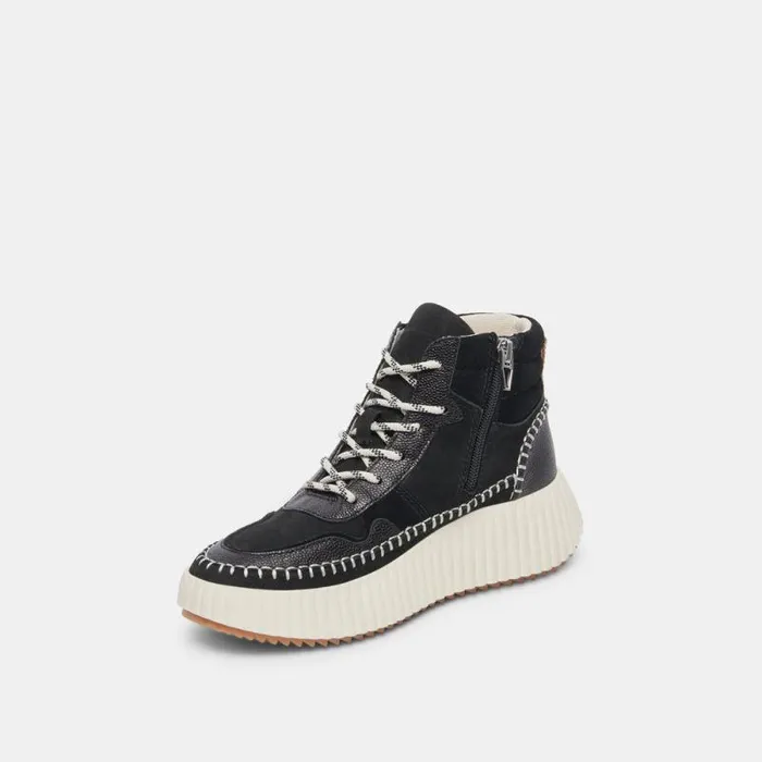 Dolce Vita Daley Sneakers Black Multi Suede Women Sneakers