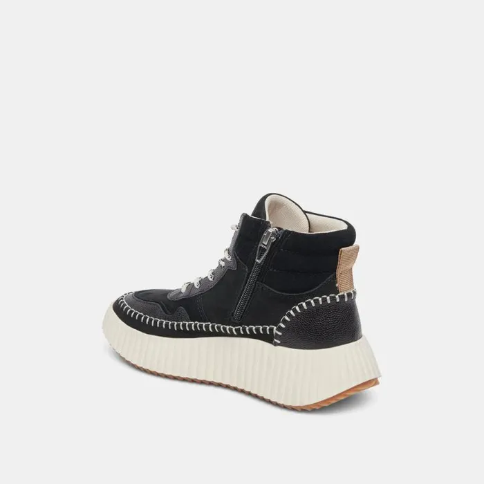 Dolce Vita Daley Sneakers Black Multi Suede Women Sneakers