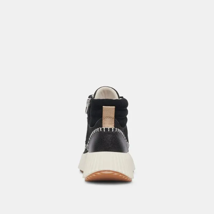 Dolce Vita Daley Sneakers Black Multi Suede Women Sneakers