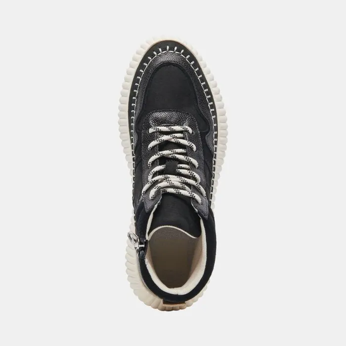 Dolce Vita Daley Sneakers Black Multi Suede Women Sneakers