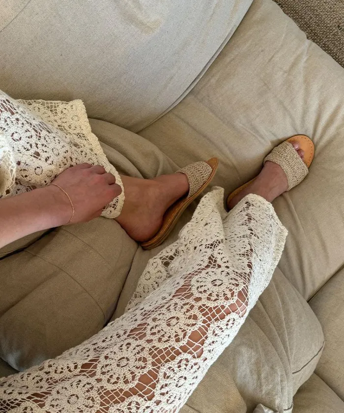Dolce Vita Dalon Sandals Dove Woven Women Sandals