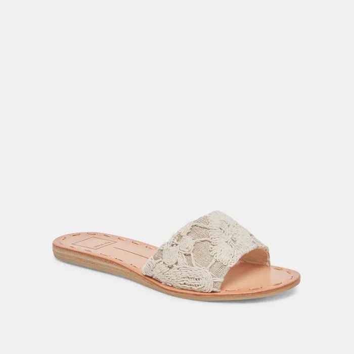 Dolce Vita Dalon Sandals Natural Lace Women Sandals