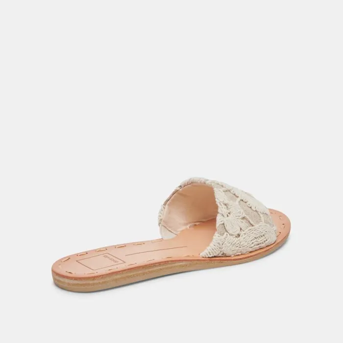 Dolce Vita Dalon Sandals Natural Lace Women Sandals