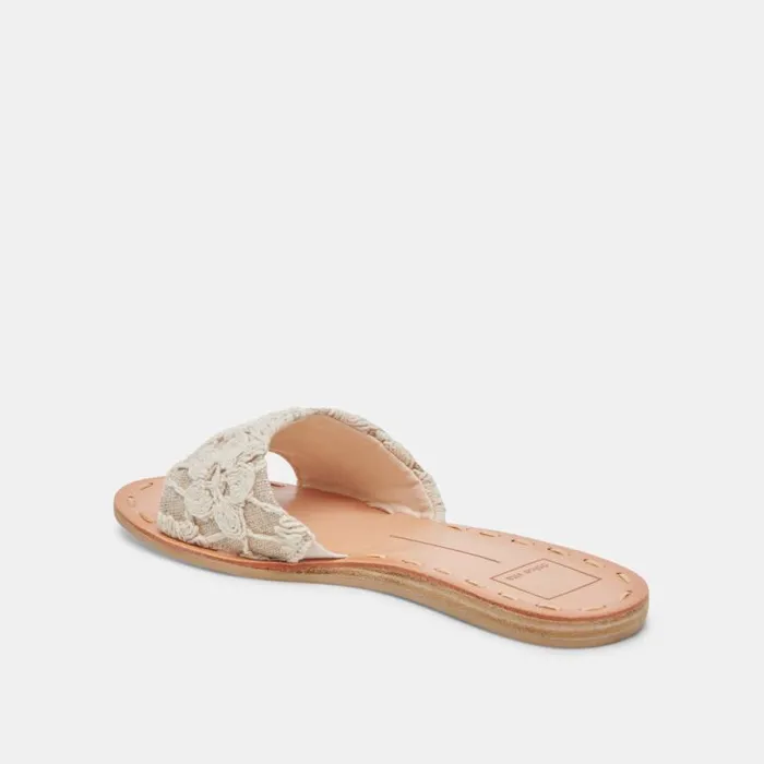 Dolce Vita Dalon Sandals Natural Lace Women Sandals