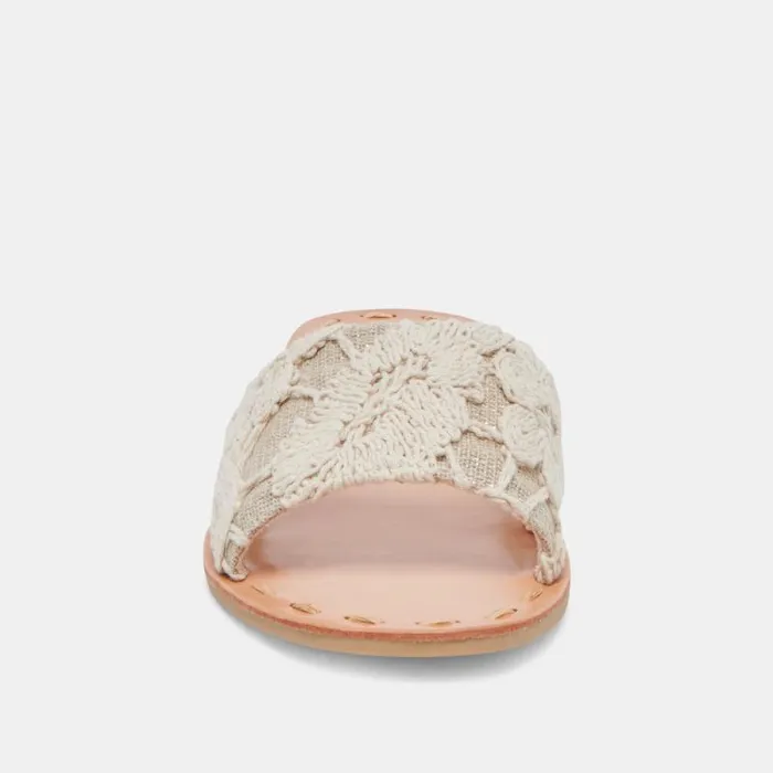 Dolce Vita Dalon Sandals Natural Lace Women Sandals
