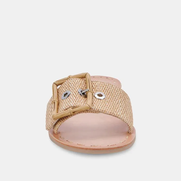 Dolce Vita Dasa Sandals Warm Natural Raffia Women Sandals