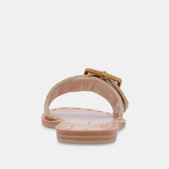 Dolce Vita Dasa Sandals Warm Natural Raffia Women Sandals