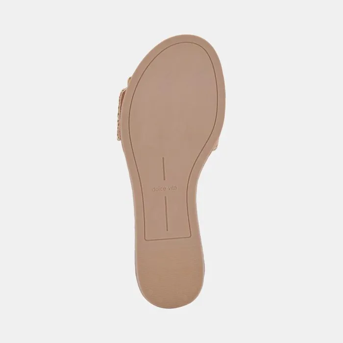 Dolce Vita Dasa Sandals Warm Natural Raffia Women Sandals