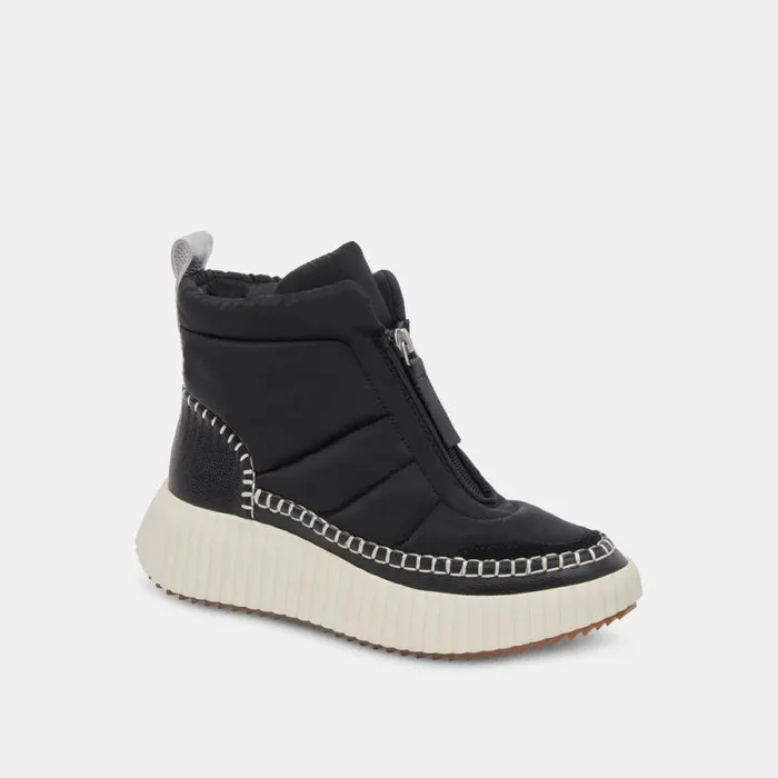 Dolce Vita Devlin Sneakers Black Nylon Women Sneakers
