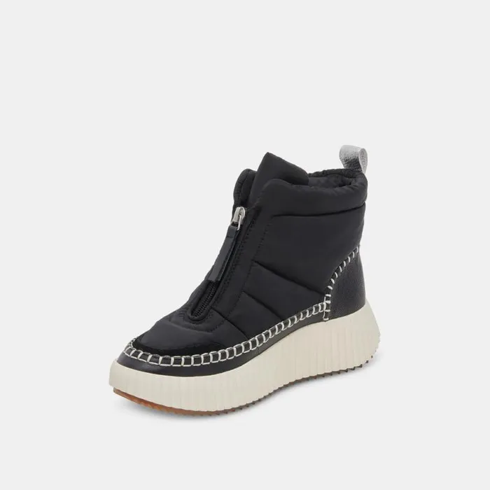 Dolce Vita Devlin Sneakers Black Nylon Women Sneakers