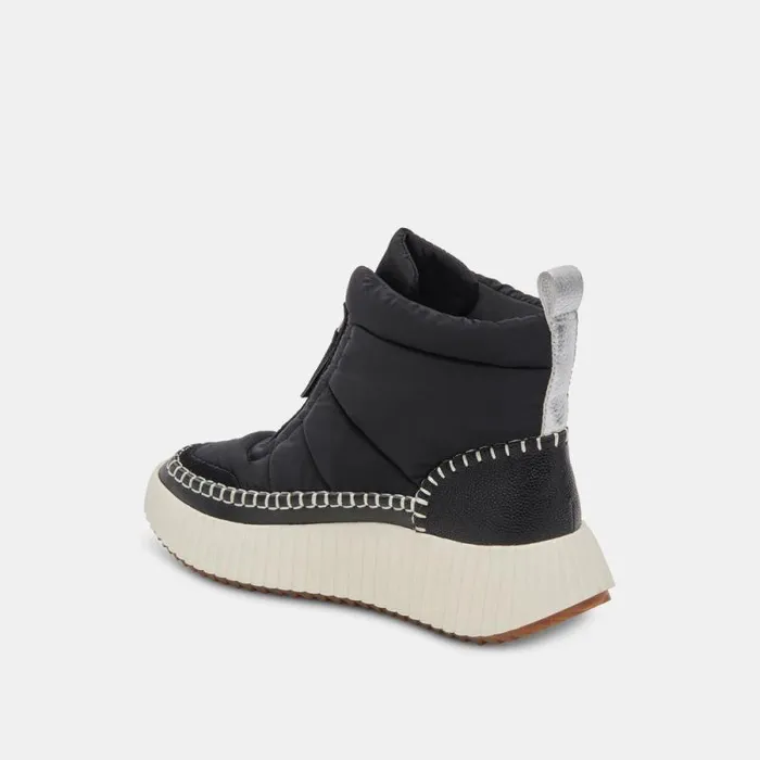 Dolce Vita Devlin Sneakers Black Nylon Women Sneakers