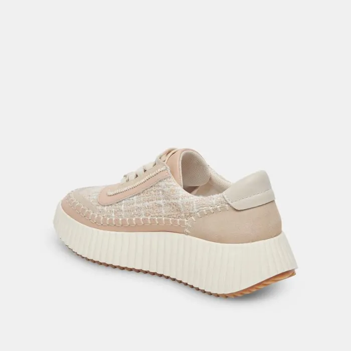 Dolce Vita Dolen Sneakers Ivory Multi Woven Women Sneakers
