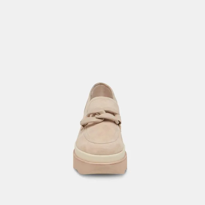 Dolce Vita Jaksen Sneakers Dune Suede Women Flats and Loafers