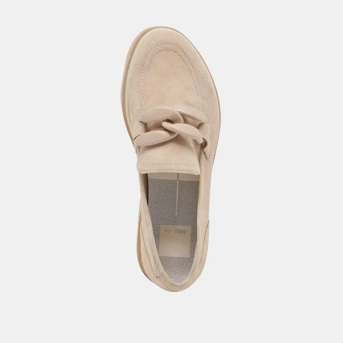 Dolce Vita Jaksen Sneakers Dune Suede Women Flats and Loafers