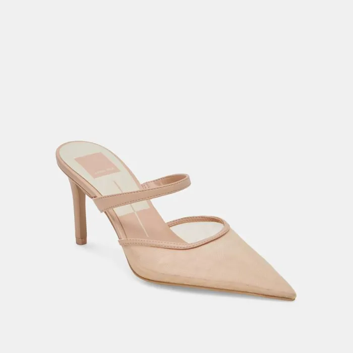 Dolce Vita Katik Heels Blush Mesh Women Heels
