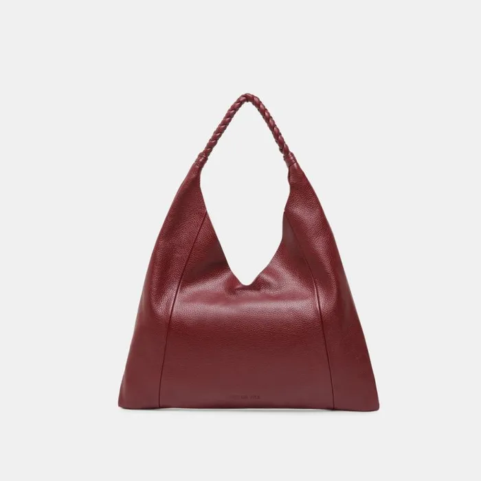 Dolce Vita Mia Tote Wine Leather Women Handbags