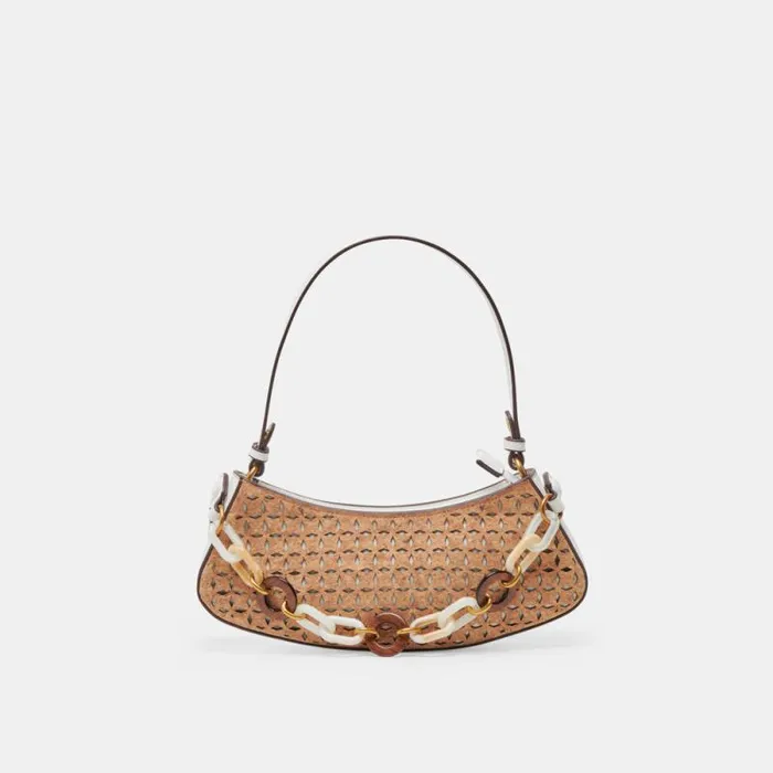 Dolce Vita Miranda Shoulder Bag Natural Cork Women Handbags