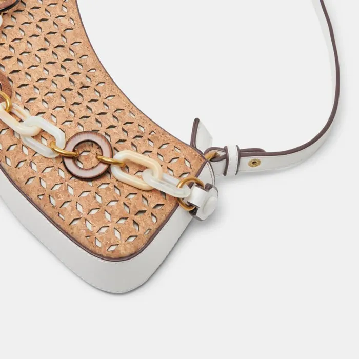Dolce Vita Miranda Shoulder Bag Natural Cork Women Handbags