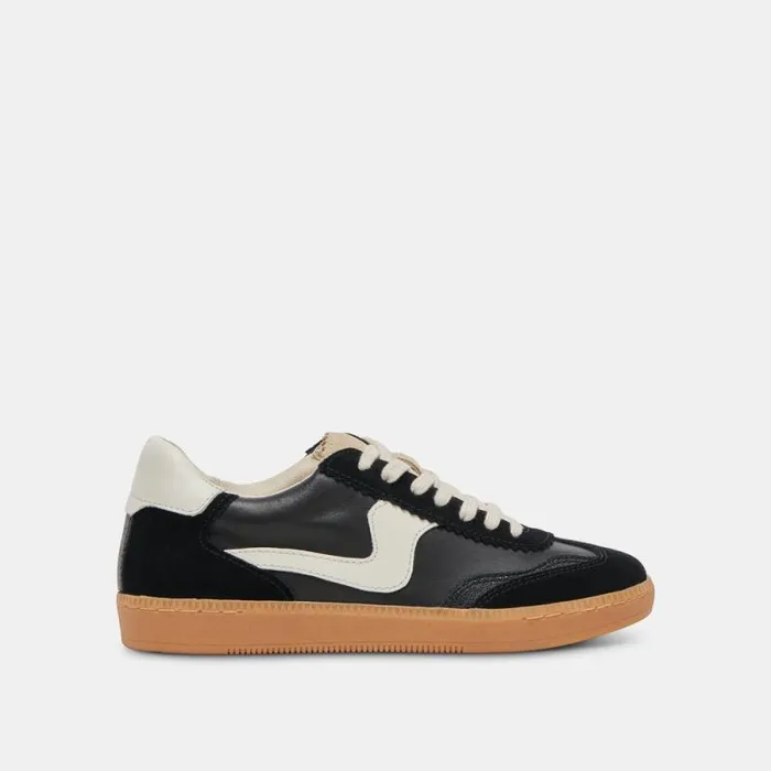 Dolce Vita Notice Sneakers Black Suede Women Sneakers